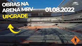 Estádio do Atlético Mineiro - obras - Arena MRV