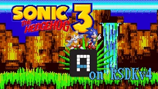 Collecting all Chaos Emeralds in Sonic 3 '14 Project ON ANDROID