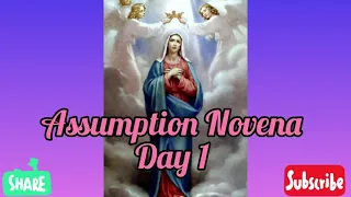 Assumption Novena Day 1 #novena #assumptions #catholic