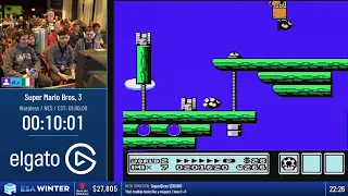 #ESAWinter19 Speedruns - Super Mario Bros. 3 [Warpless] by at_c