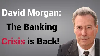 The Bank Crisis Never Left and It is About to Hit Again!  David Morgan of The Morgan Report