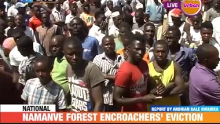 Namanve forest encroachers' eviction