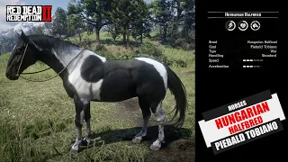 Get the Hungarian Halfbred Piebald Tobiano early in Chapter 2