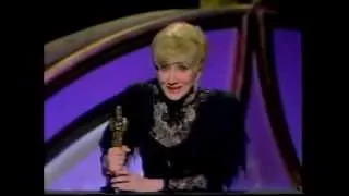 Olympia Dukakis winning Best Supporting Actress for Moonstruck