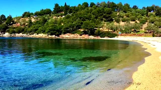 Private beach villa in Greece