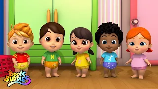 Cinco bebezinhos | Canção infantil | Musica para bebes | Kids Tv em Português | Desenhos animado