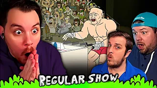 Regular Show Season 3 Episode 1, 2, 3 & 4 Group REACTION