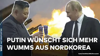 Ukraine-Krieg: Wirklich ein Waffendeal? Putin wohl scharf auf Kims Kanonen | WELT News