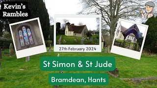 St Simon and St Jude of Bramdean another unexpected surprise.