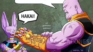 DBZMacky Thanos vs Gods of Destruction Power Levels (Dragon Ball Super vs Marvel)