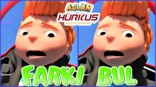 Aslan Hürkuş Kayıp Elmas - Fark Bul Bulmaca 1 / Farkı Bulma Oyunu