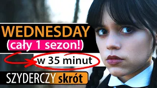 WEDNESDAY [CAŁY 1 SEZON] w 35 minut | Szyderczy Skrót