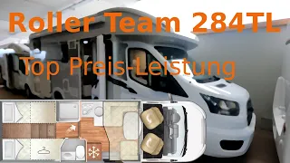 Beste Preis-Leistung!! RollerTeam 284TL!! Teilintegriertes Wohnmobil!!