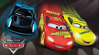 Lightning McQueen’s New Glowing Paint! | Glow Racers Read Along | Pixar Cars