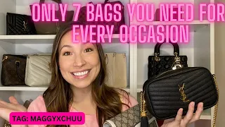 THE ONLY 7 luxury bags you need! EVERY OCCASION BAG TAG by maggyxchuu luxury designer most used bags