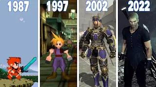 Evolution of Final Fantasy Games ( 1987-2022 )