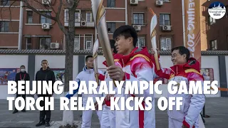 Beijing Paralympics torch relay starts with 565 bearers in total