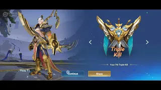 CARA BERMAIN HERO HOU YI | HONOR OF KING