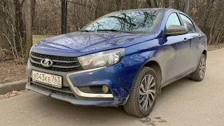 Lada Vesta CVT / AT - POV Test Drive. From City to Higway