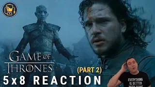 Game of Thrones Reaction | 5x8 "Hardhome" (Part 2)