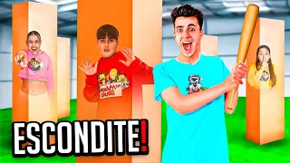 ESCONDITE EXTREMO en CAJAS DE CARTON! *Muy Epico!*