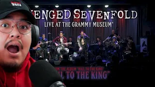 1ST LISTEN REACTION Avenged Sevenfold - Hail To The King (Live At The GRAMMY Museum®)