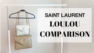 Saint Laurent Loulou Comparison | Small vs Medium