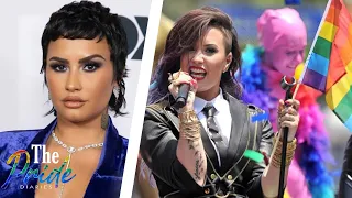 Demi Lovato TALKS ABOUT PRONOUNS “I've been feeling more feminine & so I've adopted she/her again”