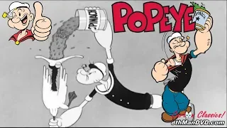 POPEYE THE SAILOR MAN: I Never Changes My Altitude (1937) (Remastered) (HD 1080p) | Jack Mercer