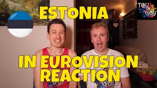 ESTONIA IN EUROVISION - REACTION - ALL SONGS 1993-2020