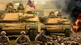 latest! Hundreds of American M1A1 Abrams MBT tanks were destroyed by Russian T 72 tanks