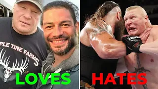 Real Life Friend & Enemy of Brock Lesnar in WWE