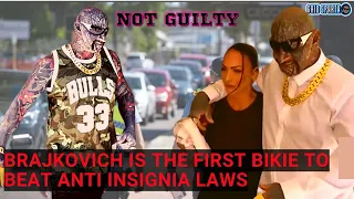 Ex-Hells Angels bikie, the first to successfully challenge Anti-Insignia Laws in  WA