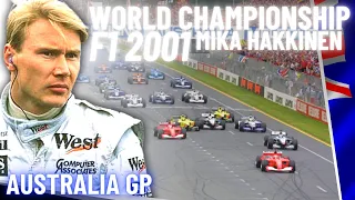 F1 2001 WORLD CHAMPIONSHIP: MIKA HAKKINEN | AUSTRALIA GP | PS2 | PART 01