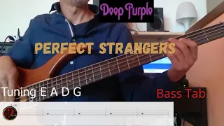 Deep Purple Perfect - Strangers (Bass Cover + Tab)