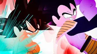 Kamehameha VS Galick Ho/Dragon Ball Z/Stick Nodes/Shader Animator
