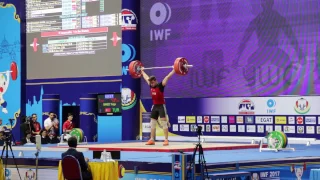 BANGKOK WEIGHTLIFTING YOUTH WORLD CHAMPIONSHIP 2017 - man 85kg