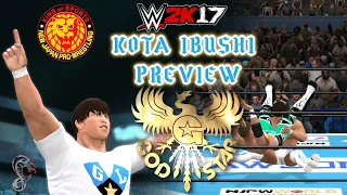 WWE 2K17: KOTA IBUSHI PREVIEW (XBOX 360/PS3) #aew #ibushi #wwe2k
