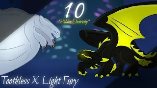 Toothless X Light Fury // Episode 10 //  ["Hidden Electricity"] (NEW)