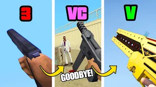 LAST MISSION in GTA Games (First Person)