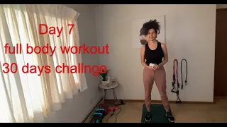 Day 7, 15-minute full body workout for fat-burning at home: 30-day journey of burning belly fat.