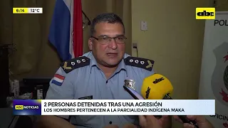 Dos personas detenidas tras agresión a policías