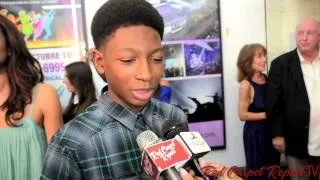 Skylan Brooks at Closing Night #HBFF and Premiere Screening of #MisterAndPete @skylan_b