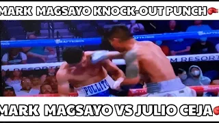 MARK MAGSAYO KNOCK-OUT PUNCH🥊