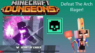 Minecraft Dungeons - Tips to Defeat The Arch Illager and Heart of Ender!