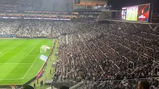 Protesto das organizadas do Corinthians, com silêncio…. Dia triste em Itaquera…