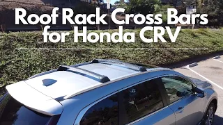 Roof Rack Cross Bars Compatible for 2017-2022 Honda CRV |  Unboxing | Installation | Review