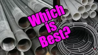 Water Well Drop Pipe Selection Guide