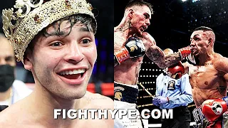 RYAN GARCIA REACTS TO TEOFIMO LOPEZ LOSING TO GEORGE KAMBOSOS; CALLS OUT KAMBOSOS RIGHT AFTER