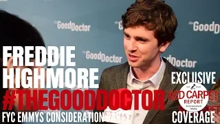 Freddie Highmore, Dr Shaun Murphy, interviewed at ABC's #TheGoodDoctor Emmys FYC Event